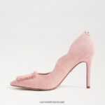 נשים הַנעָלָה Sam Edelman עקב חרוזים של הרייט אפרסק אלמוגים 4XL22X585 - Image 4