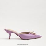נשים הַנעָלָה Sam Edelman עקב חתלתול בריט סיור אובך לילך 4XL22X587 - Image 2