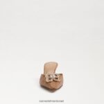 נשים הַנעָלָה Sam Edelman עקב חתלתול בריט סיור cuoio 4XL22X586 - Image 3