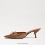 נשים הַנעָלָה Sam Edelman עקב חתלתול בריט סיור cuoio 4XL22X586 - Image 4
