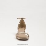 נשים הַנעָלָה Sam Edelman עקב חתלתול וילסון עלה זהב 4XL22X469 - Image 3