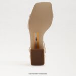 נשים הַנעָלָה Sam Edelman עקב חתלתול וילסון עלה זהב 4XL22X469 - Image 6