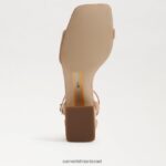 נשים הַנעָלָה Sam Edelman עקב חתלתול וילסון קרמל זהוב 4XL22X470 - Image 6