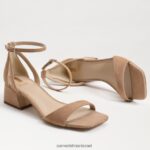 נשים הַנעָלָה Sam Edelman עקב חתלתול וילסון קרמל זהוב 4XL22X470 - Image 7