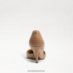נשים הַנעָלָה Sam Edelman עקב חתלתול מחודדת ג'ינה בז' רך 4XL22X551 - Image 5