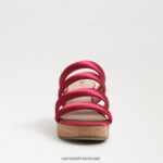 נשים הַנעָלָה Sam Edelman עקב טריז של יוקי פלטפורמה אולטרה פוקסיה 4XL22X685 - Image 3
