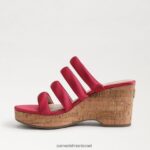 נשים הַנעָלָה Sam Edelman עקב טריז של יוקי פלטפורמה אולטרה פוקסיה 4XL22X685 - Image 4