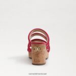 נשים הַנעָלָה Sam Edelman עקב טריז של יוקי פלטפורמה אולטרה פוקסיה 4XL22X685 - Image 5