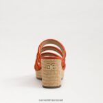נשים הַנעָלָה Sam Edelman עקב טריז של יוקי פלטפורמה כתום קאלי 4XL22X684 - Image 5