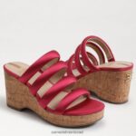 נשים הַנעָלָה Sam Edelman עקב טריז של יוקי פלטפורמה אולטרה פוקסיה 4XL22X685 - Image 7