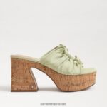 נשים הַנעָלָה Sam Edelman עקב טריז של dova פלטפורמה ליים קר 4XL22X349 - Image 2