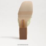 נשים הַנעָלָה Sam Edelman עקב טריז של dova פלטפורמה ליים קר 4XL22X349 - Image 6