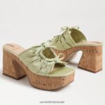 נשים הַנעָלָה Sam Edelman עקב טריז של dova פלטפורמה ליים קר 4XL22X349 - Image 7
