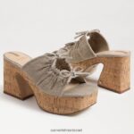 נשים הַנעָלָה Sam Edelman עקב טריז של dova פלטפורמה כהה טבעי 4XL22X350 - Image 7