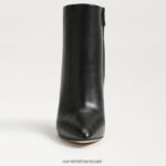 נשים הַנעָלָה Sam Edelman עקב מגפיים של wrenley עור שחור 4XL22X831 - Image 3