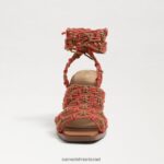 נשים הַנעָלָה Sam Edelman עקב מעטפת קרסול הארלי cuoio/שמשות 4XL22X862 - Image 3