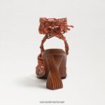 נשים הַנעָלָה Sam Edelman עקב מעטפת קרסול הארלי cuoio/שמשות 4XL22X862 - Image 5