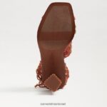 נשים הַנעָלָה Sam Edelman עקב מעטפת קרסול הארלי cuoio/שמשות 4XL22X862 - Image 6