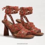נשים הַנעָלָה Sam Edelman עקב מעטפת קרסול הארלי cuoio/שמשות 4XL22X862 - Image 7