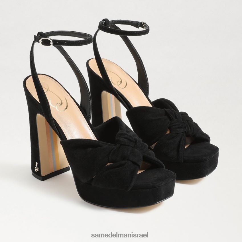d7a0d7a9d799d79d_d794d6b7d7a0d7a2d6b8d79cd6b8d794_sam_edelman_d7a2d7a7d791_d7a4d79cd798d7a4d795d7a8d79ed794_d7a9d79c_d7a7d7a8.jpg נשים הַנעָלָה Sam Edelman עקב פלטפורמה של קריסטן זמש שחור 4XL22X819 - Image 1