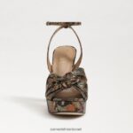 נשים הַנעָלָה Sam Edelman עקב פלטפורמה של קריסטן ברונזה מולטי 4XL22X817 - Image 3