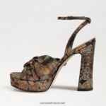 נשים הַנעָלָה Sam Edelman עקב פלטפורמה של קריסטן ברונזה מולטי 4XL22X817 - Image 4