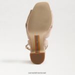 נשים הַנעָלָה Sam Edelman עקב פלטפורמה של קריסטן קפוצ'ינו זמש 4XL22X818 - Image 6