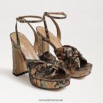 נשים הַנעָלָה Sam Edelman עקב פלטפורמה של קריסטן ברונזה מולטי 4XL22X817