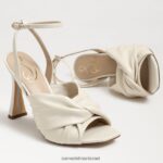 נשים הַנעָלָה Sam Edelman עקב רצועות לבנדר שנהב מודרני 4XL22X950 - Image 7