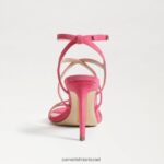 נשים הַנעָלָה Sam Edelman עקב רצועות של delanie ורוד אזליה 4XL22X647 - Image 5