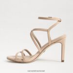 נשים הַנעָלָה Sam Edelman עקב רצועות של delanie סומק בז' 4XL22X649 - Image 4