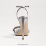 נשים הַנעָלָה Sam Edelman עקב רצועת קרסול ג'ייד פרלה נֶתֶך בְּדִיל וְעוֹפֶרֶת 4XL22X616 - Image 5