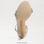 נשים הַנעָלָה Sam Edelman עקב רצועת קרסול ג'ייד פרלה נֶתֶך בְּדִיל וְעוֹפֶרֶת 4XL22X616 - Image 6