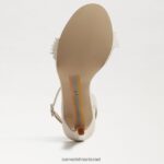 נשים הַנעָלָה Sam Edelman עקב רצועת קרסול ג'ייד פרלה שנהב מודרני 4XL22X615 - Image 6