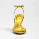 נשים הַנעָלָה Sam Edelman עקב רצועת קרסול ג'מי מימוזה זהב מתכתי 4XL22X670 - Image 3