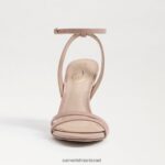 נשים הַנעָלָה Sam Edelman עקב רצועת קרסול ג'מי זריחה ורוד 4XL22X674 - Image 3