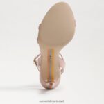 נשים הַנעָלָה Sam Edelman עקב רצועת קרסול ג'מי זריחה ורוד 4XL22X674 - Image 6