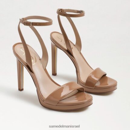 נשים הַנעָלָה Sam Edelman עקב רצועת קרסול ירקן פטנט סומק רוזה 4XL22X390