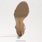 נשים הַנעָלָה Sam Edelman עקב רצועת קרסול ירקן פטנט סומק רוזה 4XL22X390 - Image 6
