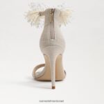 נשים הַנעָלָה Sam Edelman עקב רצועת קרסול עם חרוזים של גילי חוֹל 4XL22X604 - Image 5