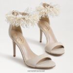 נשים הַנעָלָה Sam Edelman עקב רצועת קרסול עם חרוזים של גילי חוֹל 4XL22X604 - Image 7