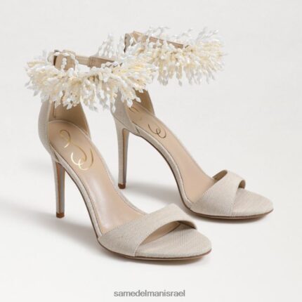נשים הַנעָלָה Sam Edelman עקב רצועת קרסול עם חרוזים של גילי חוֹל 4XL22X604