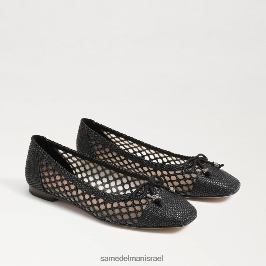 d7a0d7a9d799d79d_d794d6b7d7a0d7a2d6b8d79cd6b8d794_sam_edelman_d7a2d7a9d795d799_d791d79cd798_d7a9d798d795d797_d7a9d6b8d781d797.jpg נשים הַנעָלָה Sam Edelman עשוי בלט שטוח שָׁחוֹר 4XL22X370 - Image 1