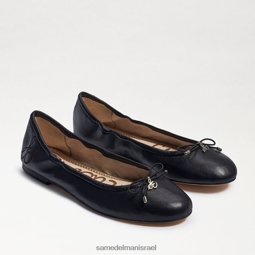 d7a0d7a9d799d79d_d794d6b7d7a0d7a2d6b8d79cd6b8d794_sam_edelman_d7a4d79cd799d7a6d799d794_d791d79cd798_d7a9d798d795d797_d7a2d795.jpg נשים הַנעָלָה Sam Edelman פליציה בלט שטוח עור שחור 4XL22X127 - Image 1