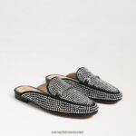 נשים הַנעָלָה Sam Edelman פרד לוני גליץ ביט זמש שחור 4XL22X780