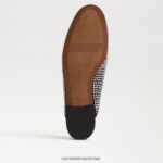 נשים הַנעָלָה Sam Edelman פרד לוני גליץ ביט זמש שחור 4XL22X780 - Image 6