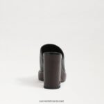 נשים הַנעָלָה Sam Edelman פרד עקב שילה עור שחור 4XL22X714 - Image 5