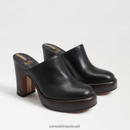 נשים הַנעָלָה Sam Edelman פרד עקב שילה עור שחור 4XL22X714