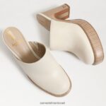 נשים הַנעָלָה Sam Edelman פרד עקב שילה שנהב מודרני 4XL22X715 - Image 7