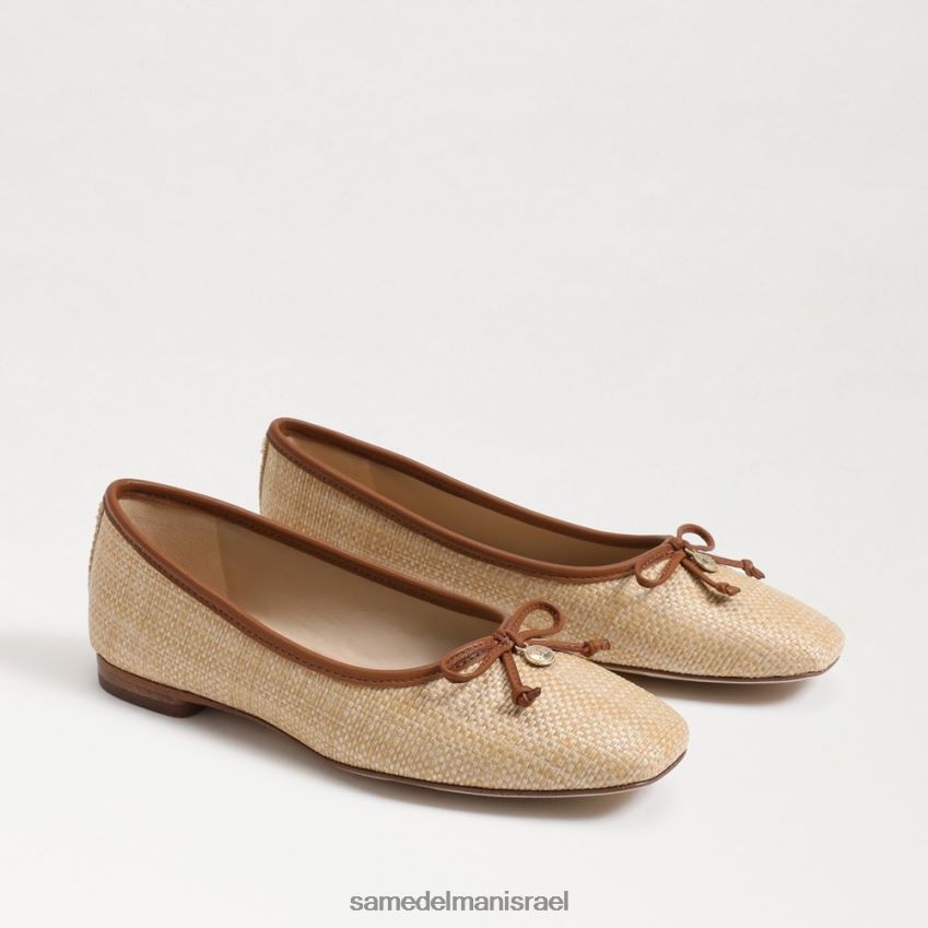 d7a0d7a9d799d79d_d794d6b7d7a0d7a2d6b8d79cd6b8d794_sam_edelman_d7a9d798d795d797_d791d79cd798_d790d797d795_d7a2d7a5_d790d7a9d795.jpg נשים הַנעָלָה Sam Edelman שטוח בלט אחו עץ אשור מולבן 4XL22X171 - Image 1